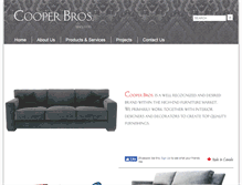 Tablet Screenshot of cooperbros.com